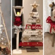 Decoraciones navideñas de madera